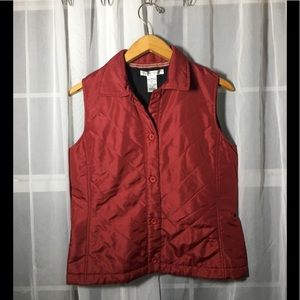 Geoffrey Beene Women’s Red  Polyester Vest Size 8